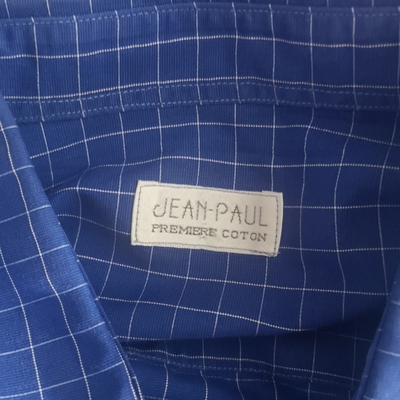Jean-Paul (4) Men's Tailor-Made Designed Dress Shirts 3X-Tall Premier Cotton EUC - Picture 4 of 16